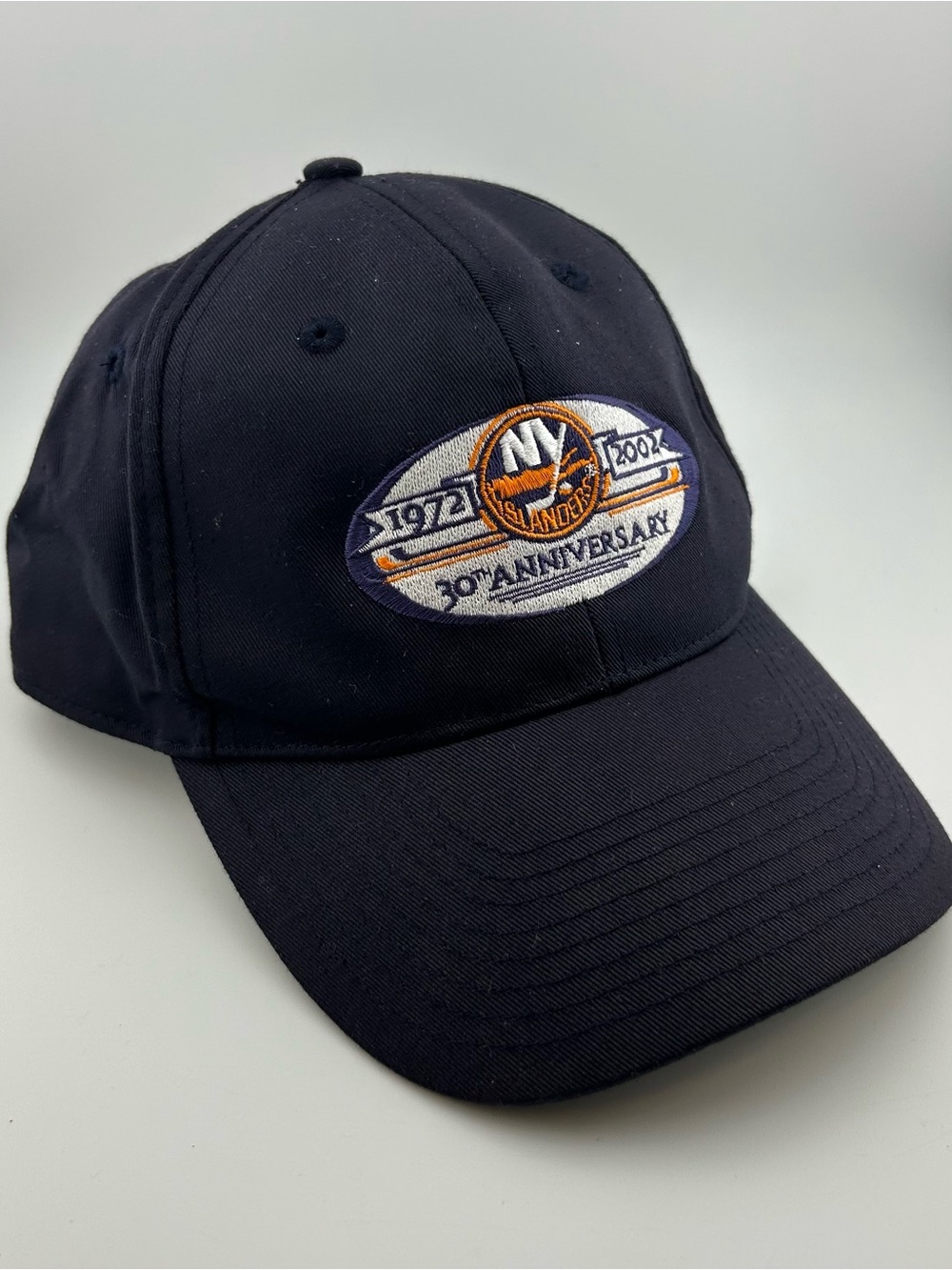 NY Islanders 30th Anniversary 1972-2002 DIME Bank Promo Snapback Hat Cap NHL
